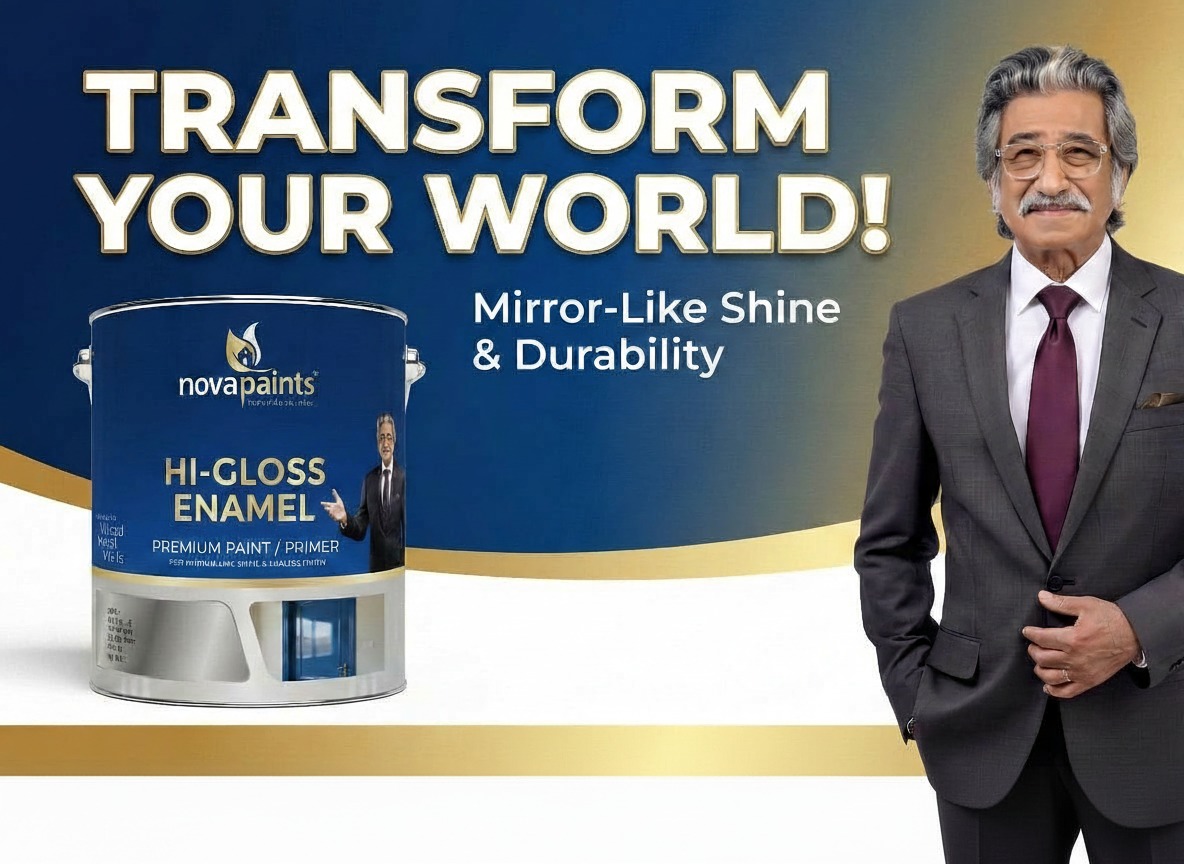 Shakti Kapoor with Hi-Gloss Enamel